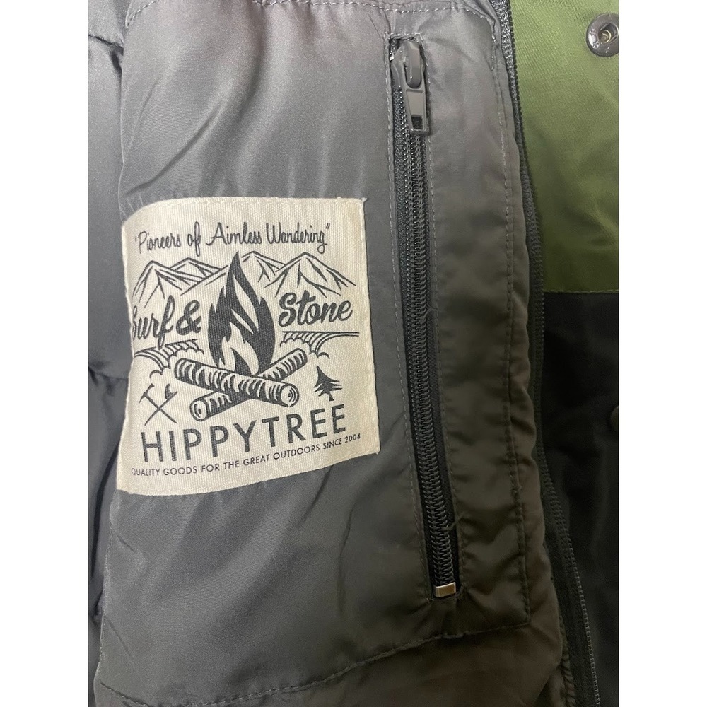 Hippytree Hunter Series Men's Full Zip Snap Button Vest Black Green Size XL - Picture 7 of 7